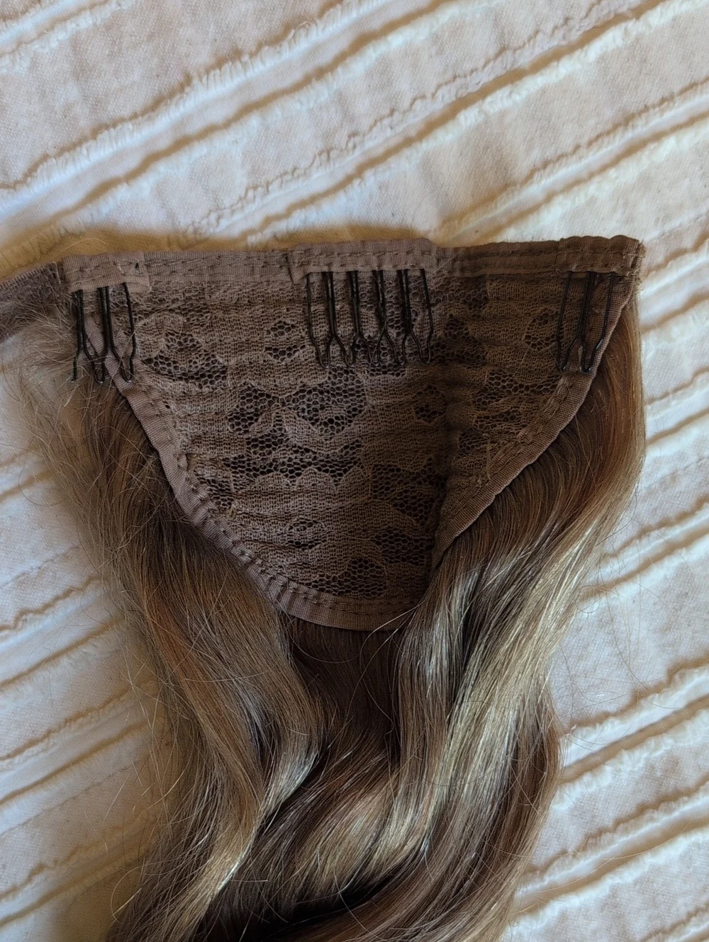 Luxy Ponytail Human Hair Extension in Bronde